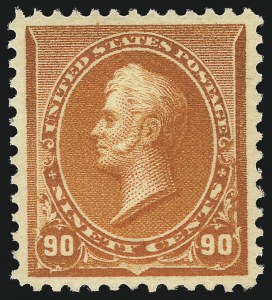 Sale 1096, Lot 395, 1890-93 Issue (Scott 219-229)