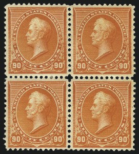 Sale 1096, Lot 396, 1890-93 Issue (Scott 219-229)