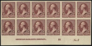Sale 1096, Lot 399, 1890-93 Issue (Scott 219-229)