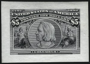 Sale 1096, Lot 401, Proofs and 1c-30c 1893 Columbian Issue (Scott 230-239)