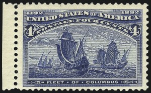 Sale 1096, Lot 408, Proofs and 1c-30c 1893 Columbian Issue (Scott 230-239)