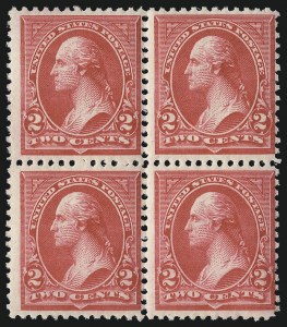 Sale 1096, Lot 442, 1894 Unwatermarked Bureau Issue (Scott 246-263)