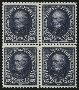 Sale 1096, Lot 455, 1894 Unwatermarked Bureau Issue (Scott 246-263)