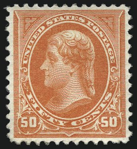 Sale 1096, Lot 456, 1894 Unwatermarked Bureau Issue (Scott 246-263)