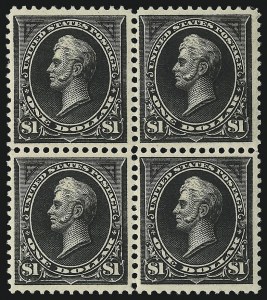 Sale 1096, Lot 459, 1894 Unwatermarked Bureau Issue (Scott 246-263)