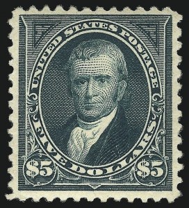 Sale 1096, Lot 466, 1894 Unwatermarked Bureau Issue (Scott 246-263)