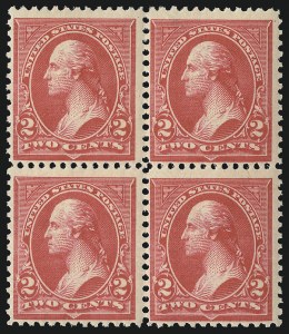 Sale 1096, Lot 472, 1895-98 Watermarked Bureau Issues (Scott 264-284)