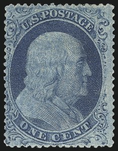 Sale 1096, Lot 49, 1c-3c 1857-60 Issue (Scott 18-26A)