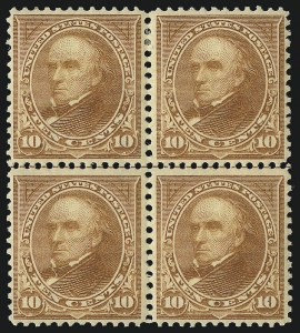 Sale 1096, Lot 492, 1895-98 Watermarked Bureau Issues (Scott 264-284)