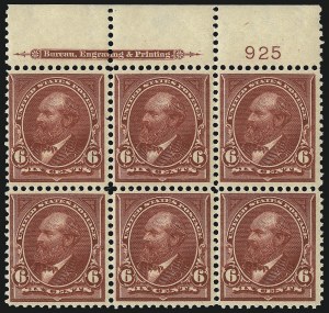 Sale 1096, Lot 494, 1895-98 Watermarked Bureau Issues (Scott 264-284)