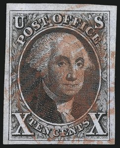 Sale 1096, Lot 5, 1847 Issue, 1875 Reproduction of 1847 Issue (Scott 1-4)
