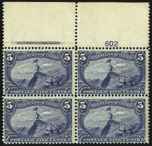 Sale 1096, Lot 504, 1898 Trans-Mississippi Issue (Scott 285-293)