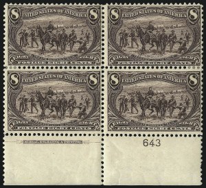 Sale 1096, Lot 505, 1898 Trans-Mississippi Issue (Scott 285-293)