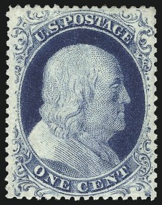 Sale 1096, Lot 51, 1c-3c 1857-60 Issue (Scott 18-26A)