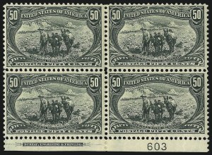 Sale 1096, Lot 510, 1898 Trans-Mississippi Issue (Scott 285-293)