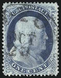 Sale 1096, Lot 52, 1c-3c 1857-60 Issue (Scott 18-26A)