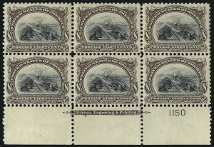 Sale 1096, Lot 527, 1901 Pan-American Issue (Scott 294-299)