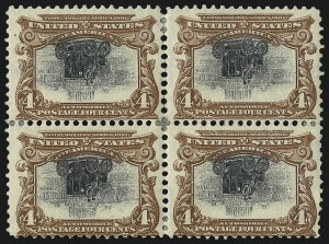 Sale 1096, Lot 534, 1901 Pan-American Issue Inverts (Scott 294a-296a)
