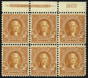 Sale 1096, Lot 543, 1902-08 Issues (Scott 300-313)