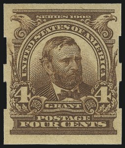 Sale 1096, Lot 552, 1906-08 Issue Imperforates and Coils (Scott 314A-322)