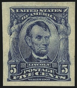 Sale 1096, Lot 553, 1906-08 Issue Imperforates and Coils (Scott 314A-322)