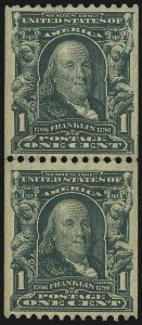 Sale 1096, Lot 557, 1906-08 Issue Imperforates and Coils (Scott 314A-322)