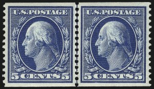 Sale 1096, Lot 591, 1908-10 Washington-Franklin Issues (Scott 331-356)