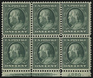 Sale 1096, Lot 599, 1909 Bluish Paper Issue, 1909 Commemoratives (Scott 357-369)