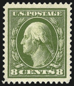 Sale 1096, Lot 622, 1910-11 Washington-Franklin Issue (Scott 374-396)