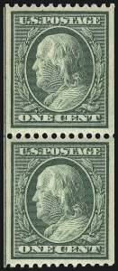 Sale 1096, Lot 626, 1910-11 Washington-Franklin Issue (Scott 374-396)