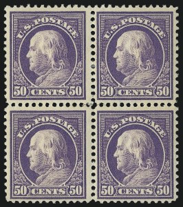 Sale 1096, Lot 669, 1912-14 Washington-Franklin Issue (Scott 405-423D)
