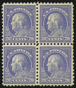 Sale 1096, Lot 681, 1913-15 Washington-Franklin Issues (Scott 424-461)