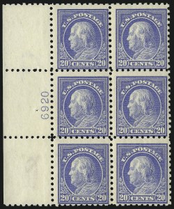 Sale 1096, Lot 682, 1913-15 Washington-Franklin Issues (Scott 424-461)
