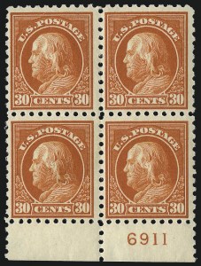 Sale 1096, Lot 684, 1913-15 Washington-Franklin Issues (Scott 424-461)