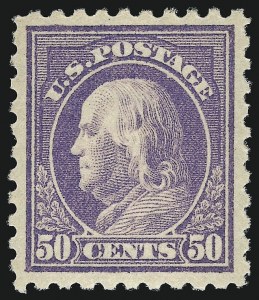 Sale 1096, Lot 685, 1913-15 Washington-Franklin Issues (Scott 424-461)