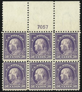 Sale 1096, Lot 687, 1913-15 Washington-Franklin Issues (Scott 424-461)