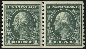 Sale 1096, Lot 688, 1913-15 Washington-Franklin Issues (Scott 424-461)