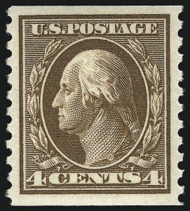 Sale 1096, Lot 694, 1913-15 Washington-Franklin Issues (Scott 424-461)