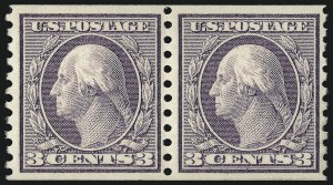 Sale 1096, Lot 699, 1913-15 Washington-Franklin Issues (Scott 424-461)