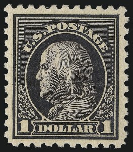 Sale 1096, Lot 704, 1913-15 Washington-Franklin Issues (Scott 424-461)