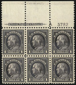 Sale 1096, Lot 706, 1913-15 Washington-Franklin Issues (Scott 424-461)