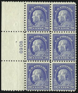 Sale 1096, Lot 723, 1916-17 Issues (Scott 462-491)