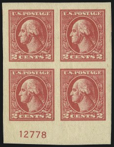 Sale 1096, Lot 769, 1918-22 Offset Printing, Rotary Issues (Scott 525-547)