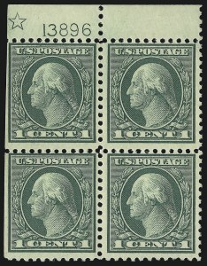 Sale 1096, Lot 779, 1918-22 Offset Printing, Rotary Issues (Scott 525-547)