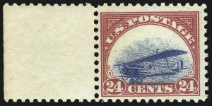 Sale 1096, Lot 817, Air Post with Inverted Jenny, Position 69 (Scott C1-C3a)