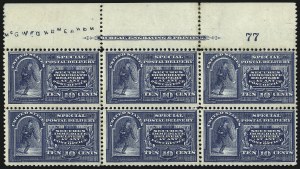 Sale 1096, Lot 831, Special Delivery (Scott E1-E10)