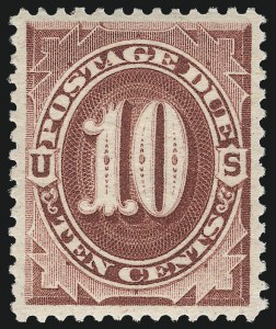Sale 1096, Lot 852, Postage Due cont. (Scott J16-J104)