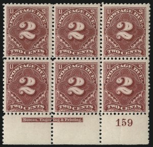 Sale 1096, Lot 855, Postage Due cont. (Scott J16-J104)