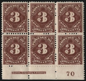 Sale 1096, Lot 856, Postage Due cont. (Scott J16-J104)