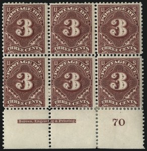 Sale 1096, Lot 857, Postage Due cont. (Scott J16-J104)